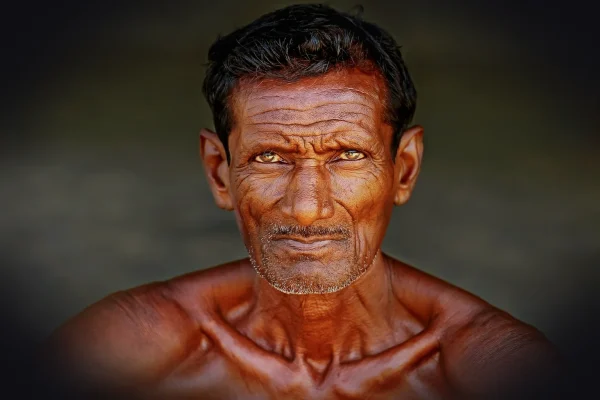 portrait, close up, street photography, man, wrinkles