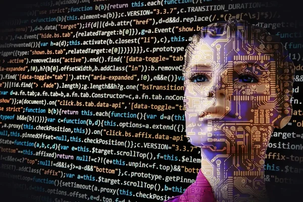 artificial intelligence, robot, ai, programming, computer, syntax, data processing, advertisement, hacker, html, web des