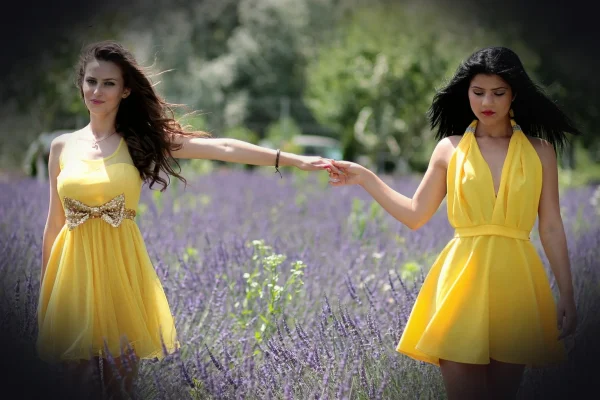 girls, lavender, two, dresses, yellow, beauty, lavender, lavender, lavender, dresses, dresses, dresses, dresses, dresses