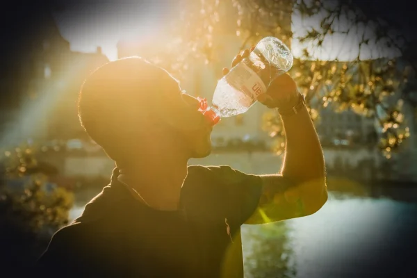 drink, liquid, water bottle, young man, fitness, water, nature, plastic bottle, training, person, people, body, fit, spo