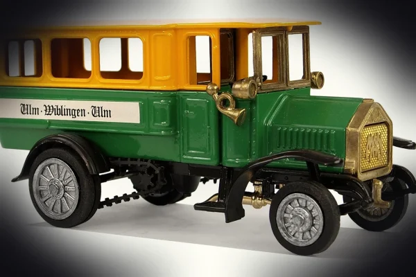 one, first bus 1916, man first bus 1916, antique car, buses, hobby, model cars, collect, models, modelling, leisure time