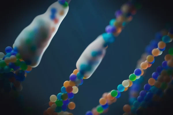a close up of a bunch of beads