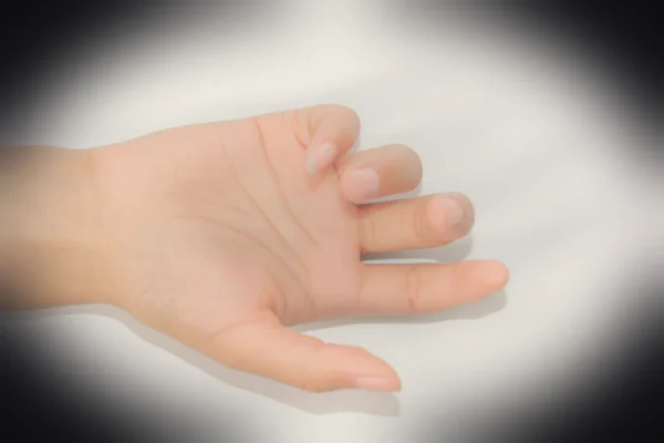 person's right hand