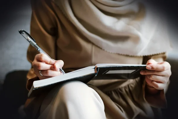 muslim, woman, writing, notebook, business, meeting, working, indoor, cafe, muslim, muslim, writing, writing, writing, w