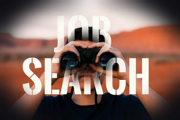 dream job, looking for, seek, application, job, work, looking for a job, job search, person, binoculars, writing, unempl