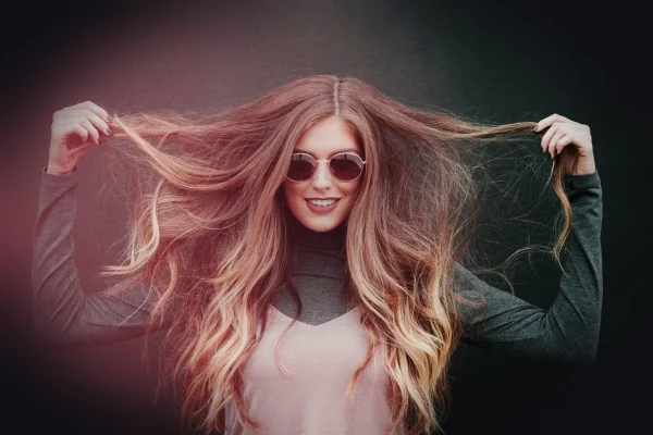 woman, portrait, model, fashion, fashion model, style, stylish woman, young woman, hairstyle, curly hair, long hair, fem