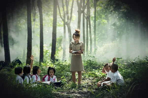learning, school, outdoor, asia, book, boys, children, girl, kids, lesson, people, the elementary school, read, countrys