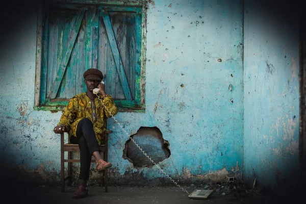 man, model, telephone, fashion, style, person, culture, africa, fabric, pattern, bold, relaxing, telephone, telephone, f