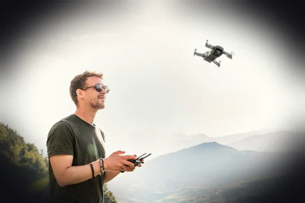 drone, man, drone pilot, copter, quadrocopter, remotely controlled, flying camera, flying object, young man, hobby, phot