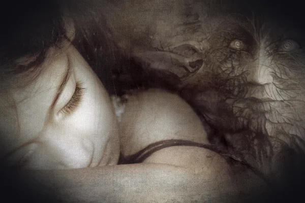 fantasy, girl, sleep, mask, mystical, fairy tale, composing, mysterious, dream world, fairytale, surreal, fantasy pictur