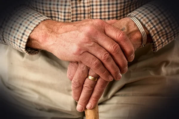 elderly, hands, ring, walking stick, old person, senior, pensioner, aged, grandparent, cane, retired, man, elderly, elde
