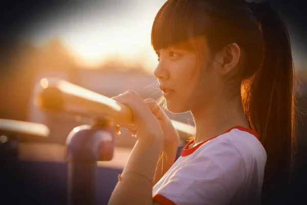 portrait, girl, asian, young woman, female, model, asian model, modeling, pose, posing, sunset, nature, young, teen, asi