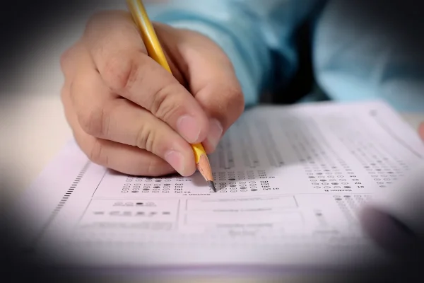 boy, man, people, person, male, adult, portrait, young, hand, fill, circle, exam, educate, pencil, filed, picture, image