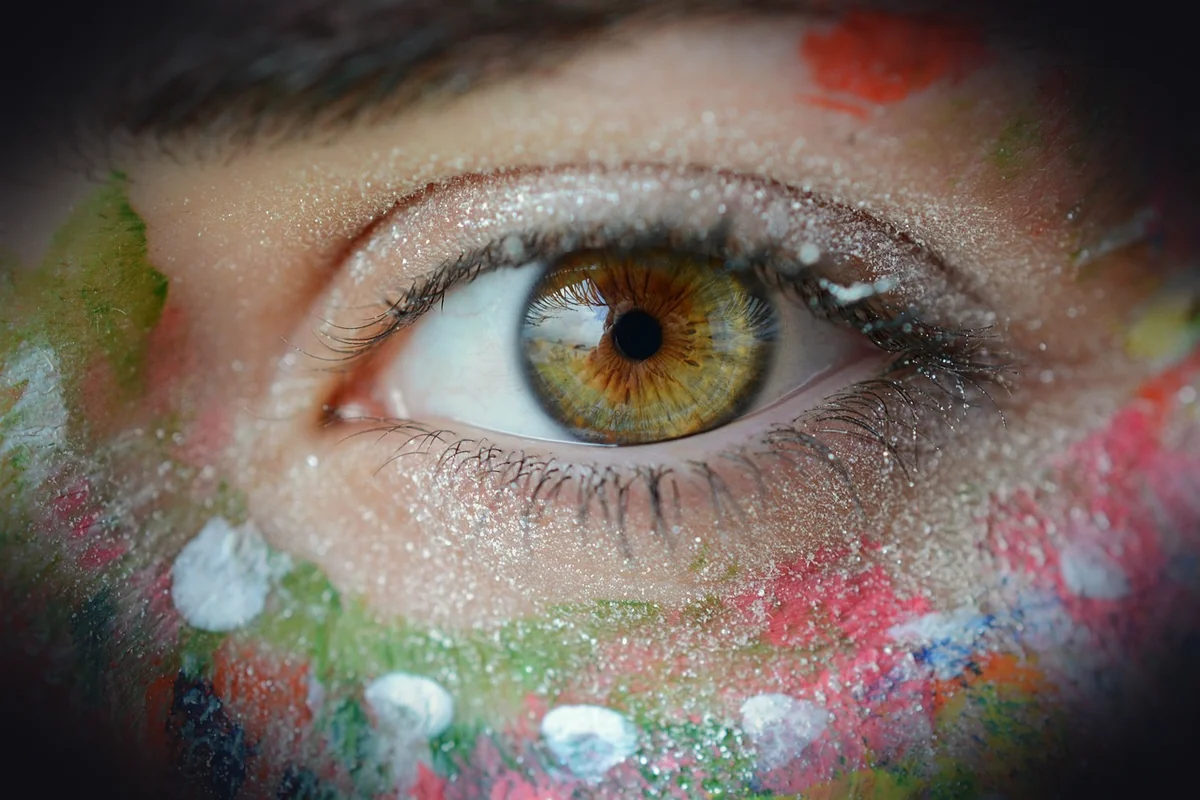eye, girl, optician, eyesight, eyebrows, face, photography, colorful, eyeshadow, makeup, cosmetics, iris, focus, vision, eyel