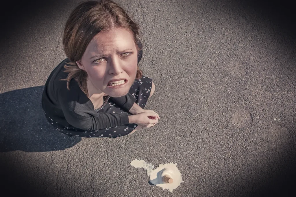 accidental slip, oops, slip, mistake, error, wrong, problem, accident, blunder, dropped, woman, girl, failure, blooper, bumbl