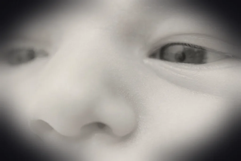 nose, eyes, infant, newborn, background, tender, pores, skin, up close, emotions, cool backgrounds, full hd wallpaper, mac wa