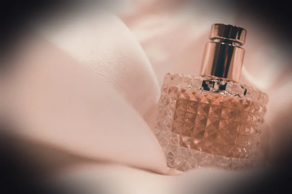 glass perfume bottle
