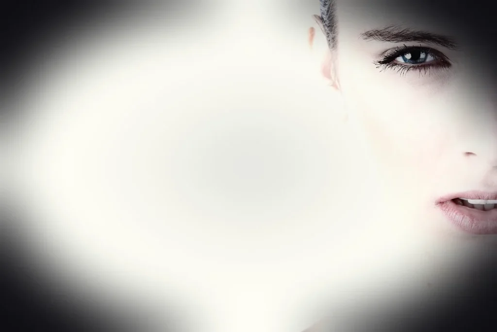 face, woman, portrait, girl, profile, head, skin, female, lady, half face, model, female model, female portrait, isolated, st