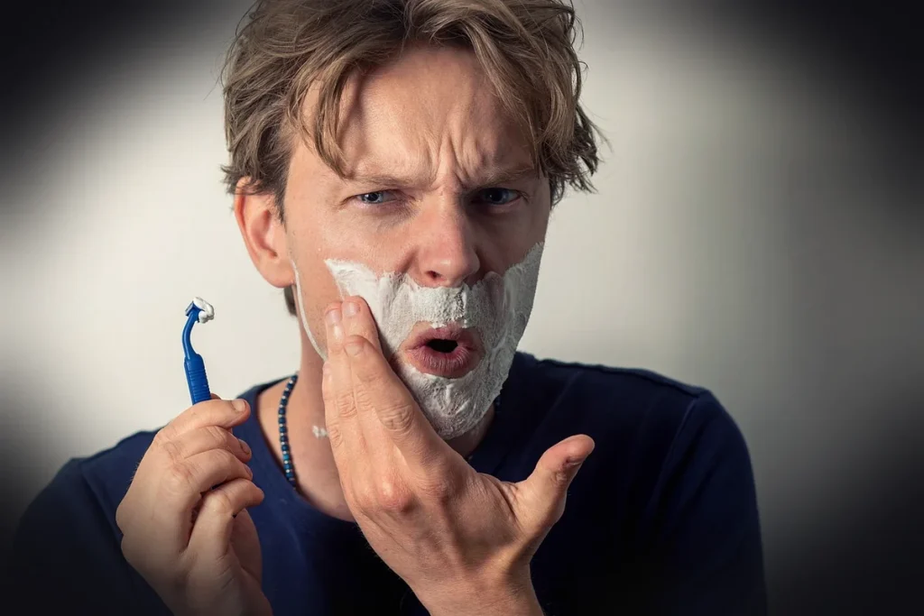 shaving, razor, man, face, shave, beard, care, hygiene, skincare, accident, cut, portrait, shaving, shaving, shaving, shaving