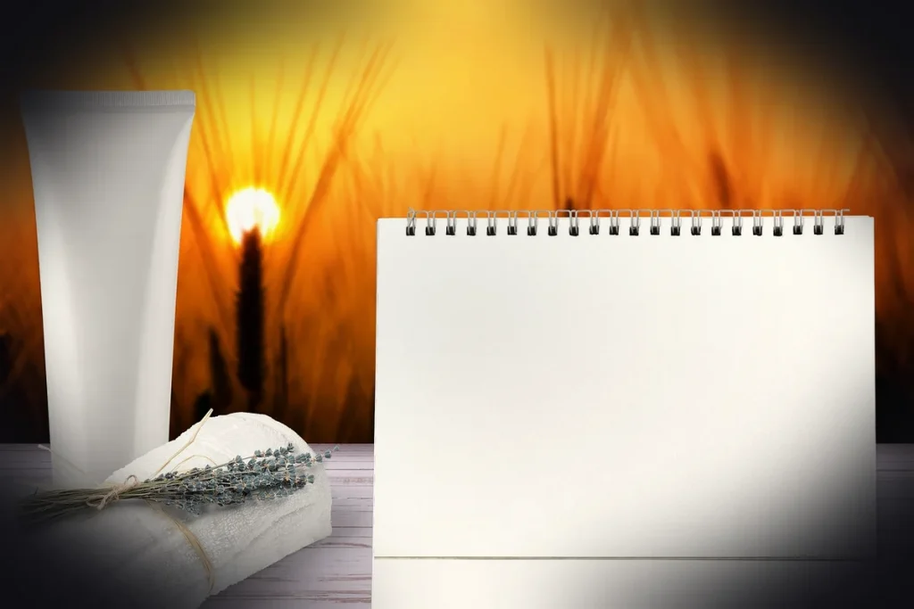 wellness, free background, cosmetics, calendar, towel, cream, tube, template, wallpaper 4k, ayurveda, beauty, personal hygien
